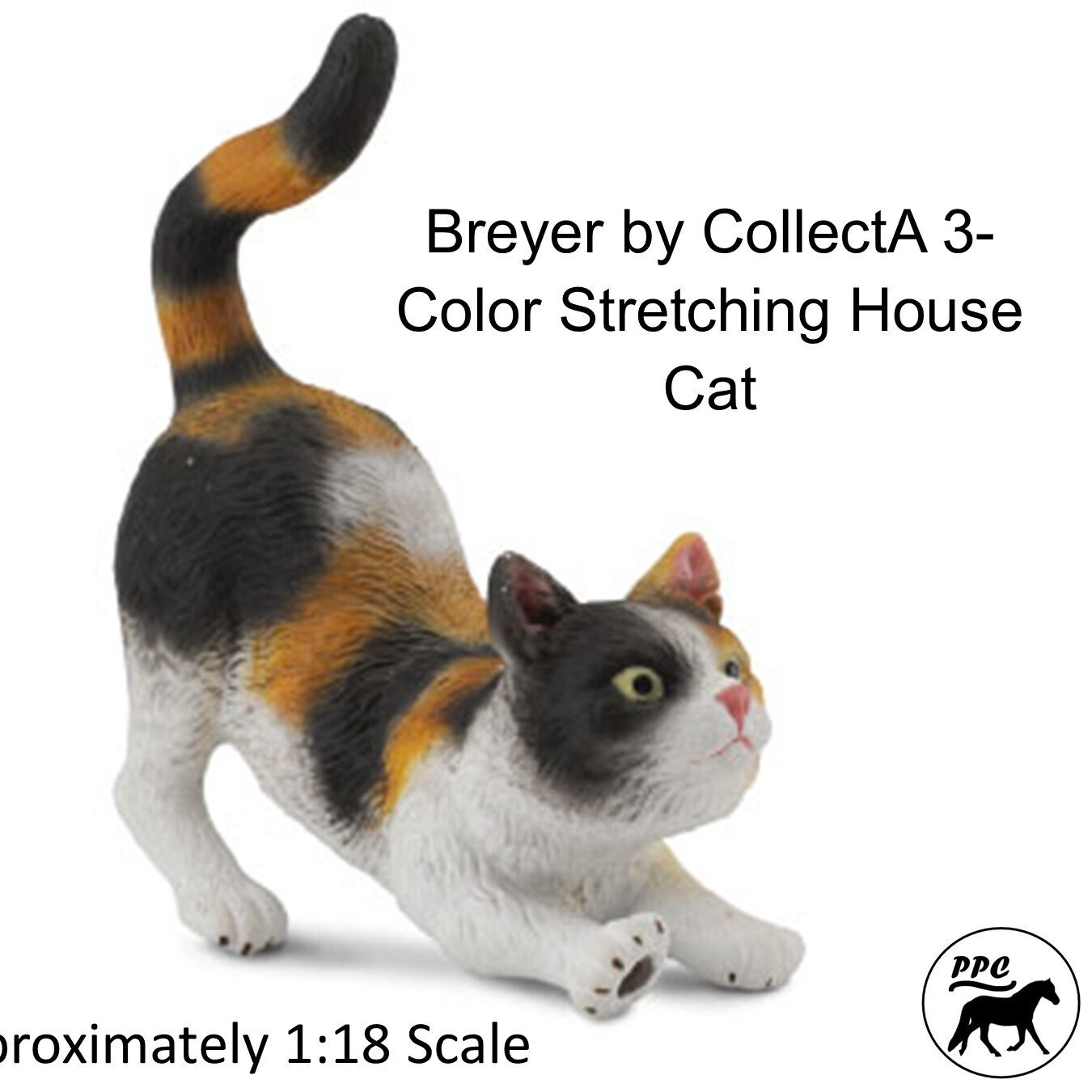 Breyer by Collecta 3-Color Stretching House Cat