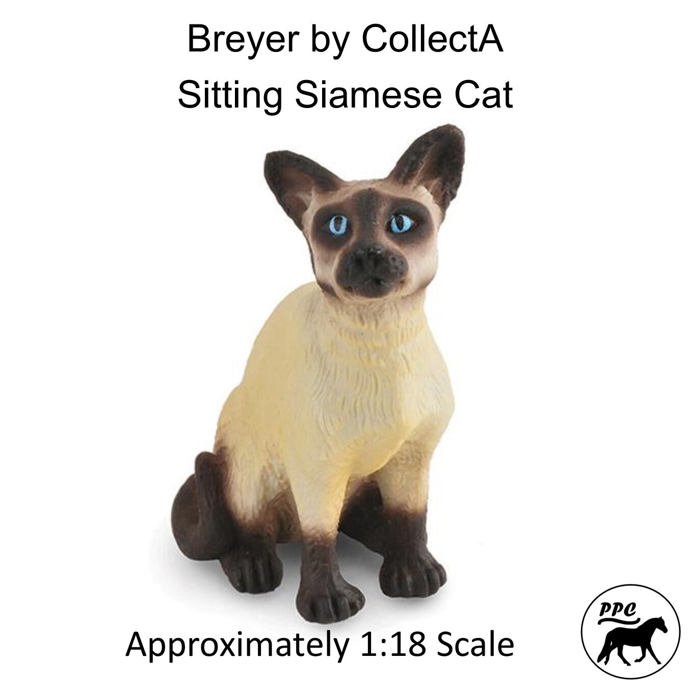 Breyer by Collecta Sitting Siamese Cat