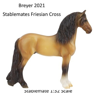 Breyer 2021 Stablemates Series 1 Friesian Cross  NIP  Retired