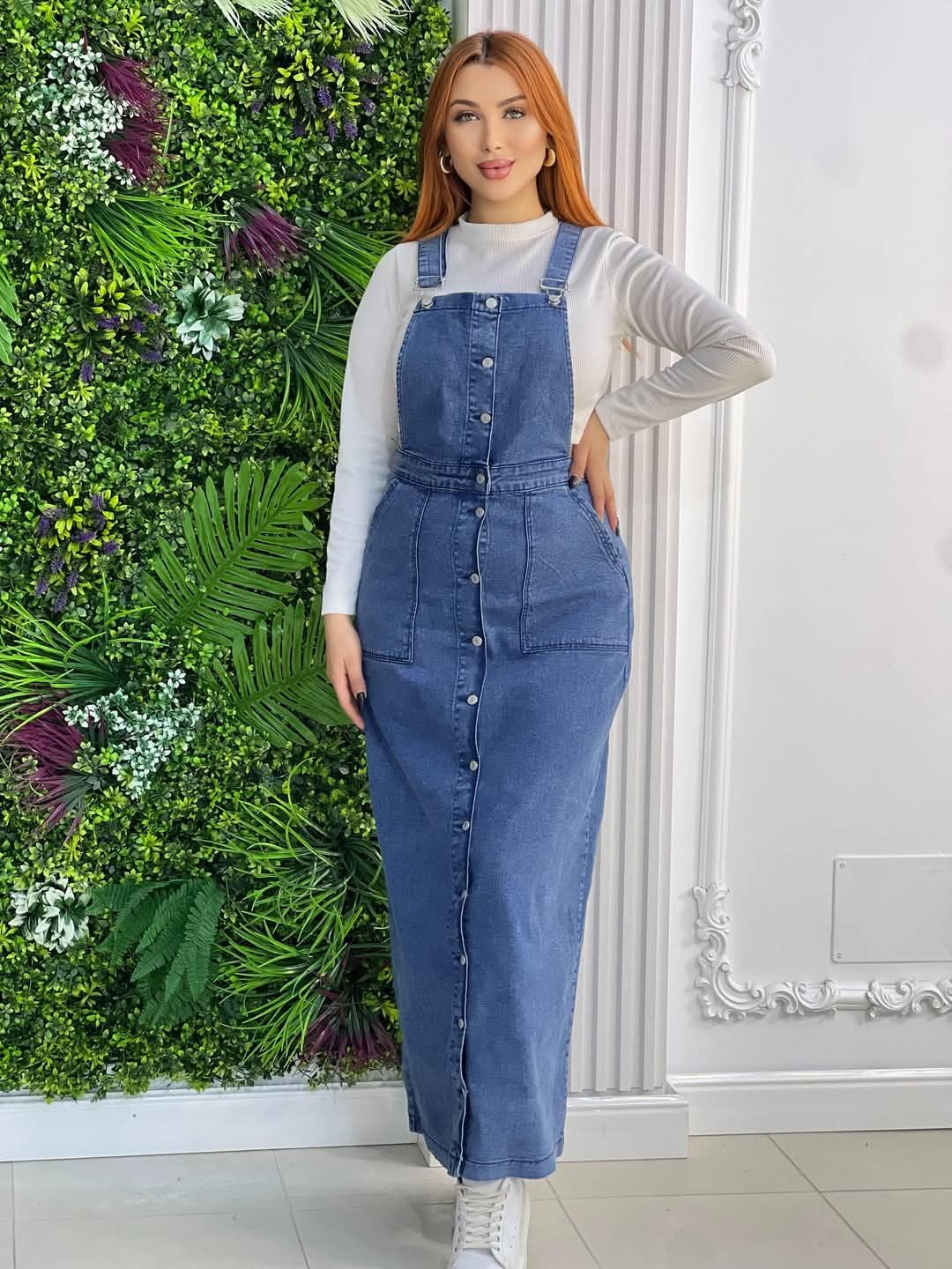 Salopette jeans