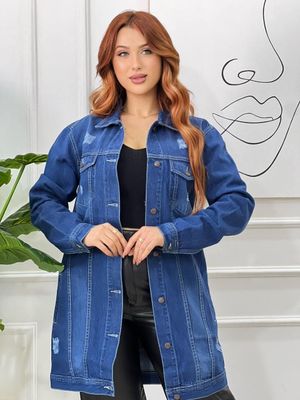 Veste jeans bleu