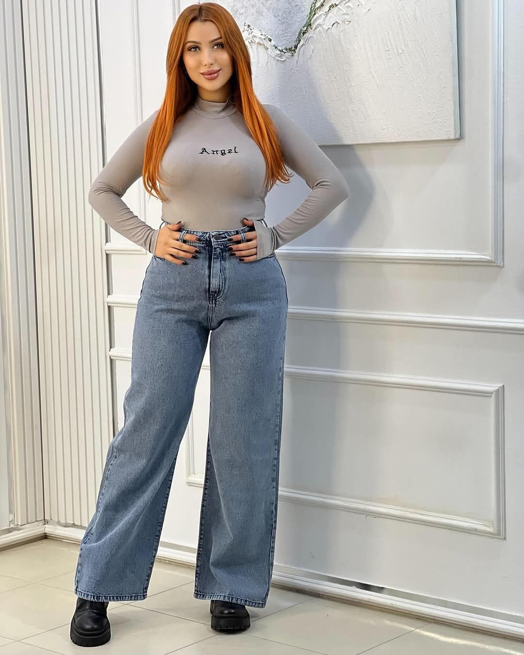 Jeans large medium blue