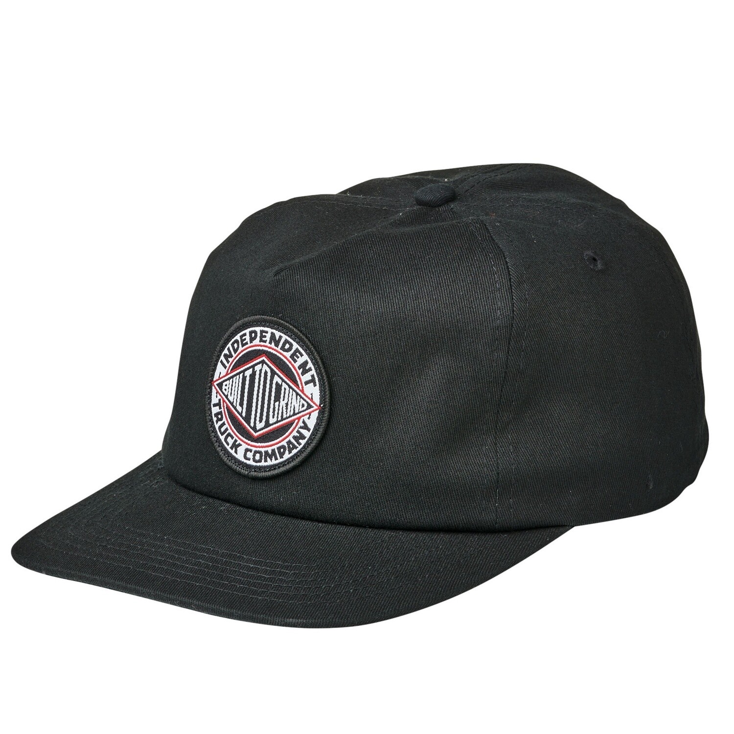 Independent Unconstructed Hat Black