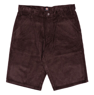 Dickies Jake Hayes Relaxed Fit Corduroy Shorts, 13", Chocolate Brown