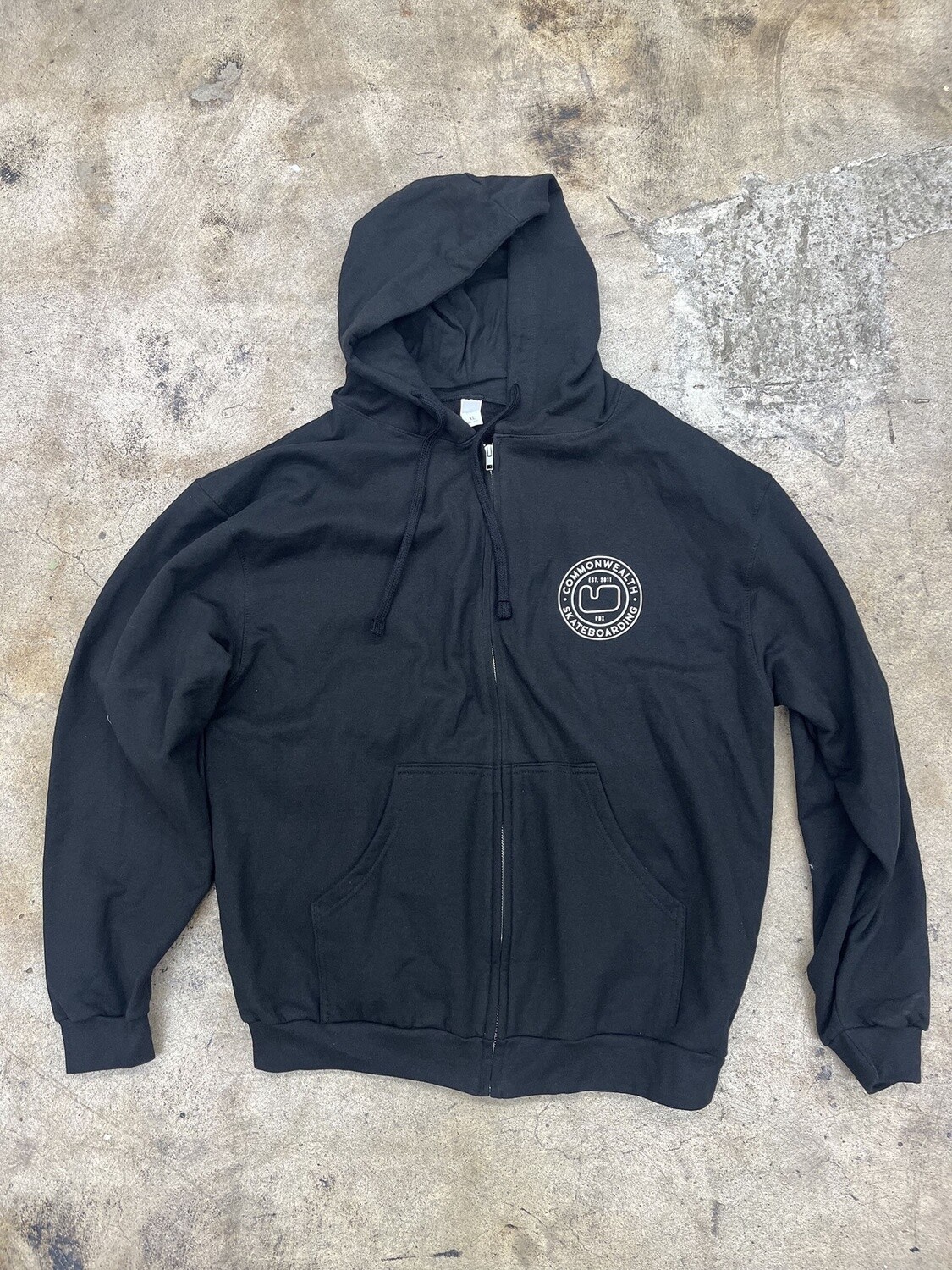 Commonwealth Park Logo Zip Up Hoodie