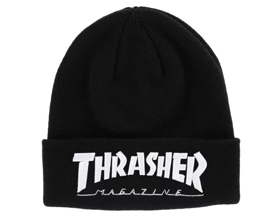 Thrasher Embroidered Logo Beanie