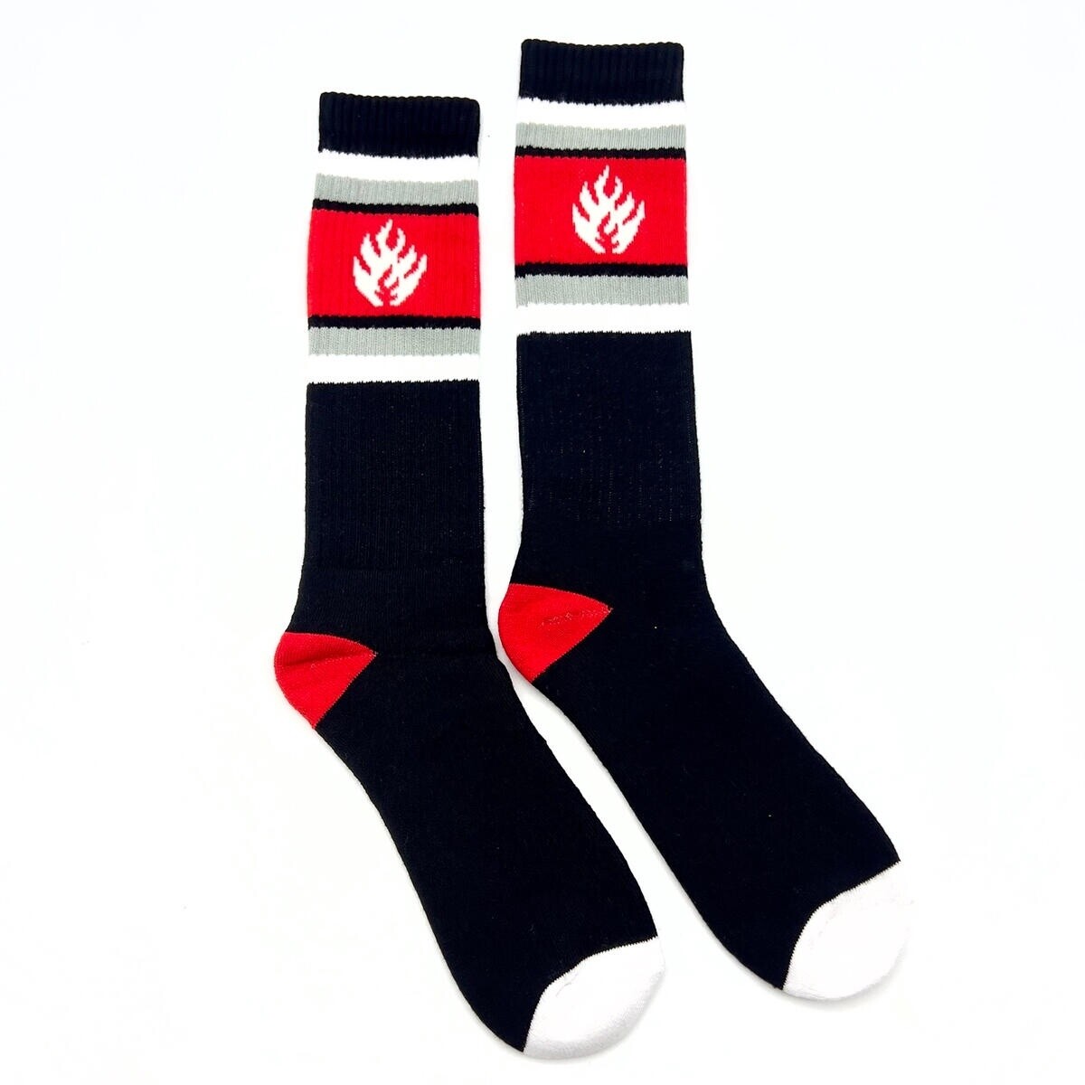Black Label - "LABEL FLAME" Tallboy Socks