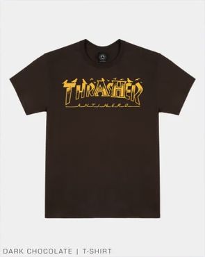 Thrasher - Pigeon Mag - Tshirt - Brown