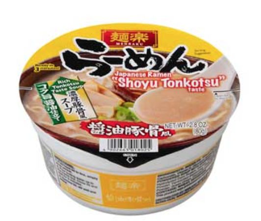 Hikari Menraku Shoyu Tonkotsu Cup