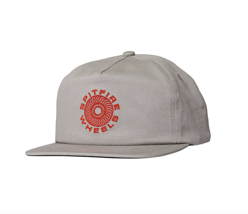 Spitfire - Classic 87 Swirl Snapback Silver/Red