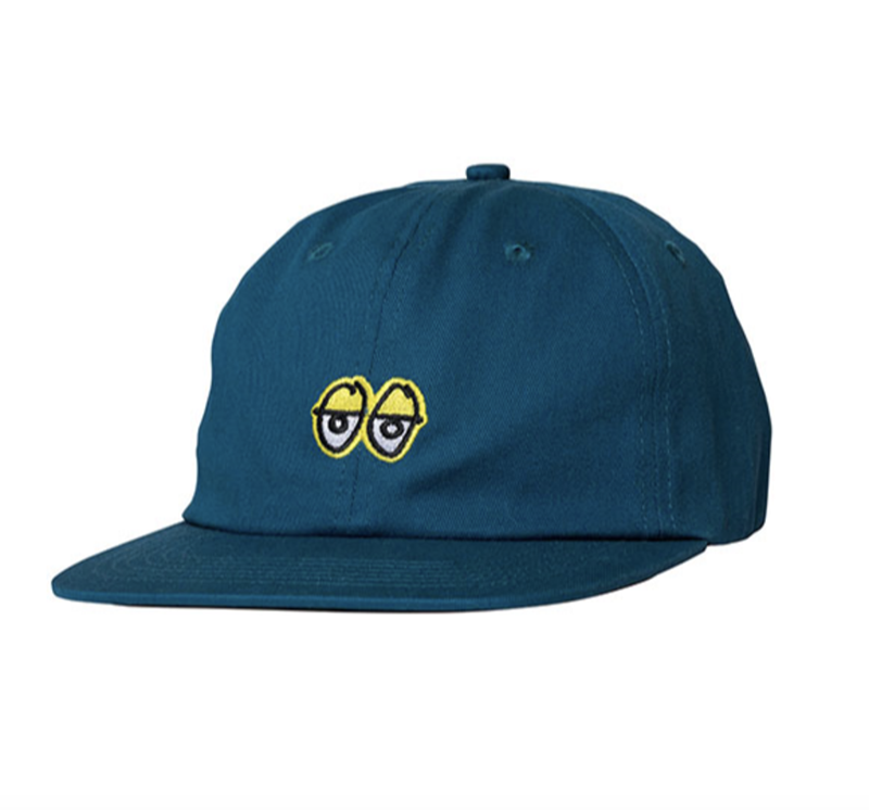 Krooked - Eyes Strapback Hat Blue/Yellow