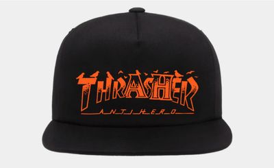 Thasher X Antihero - Pigeon Mag - Black