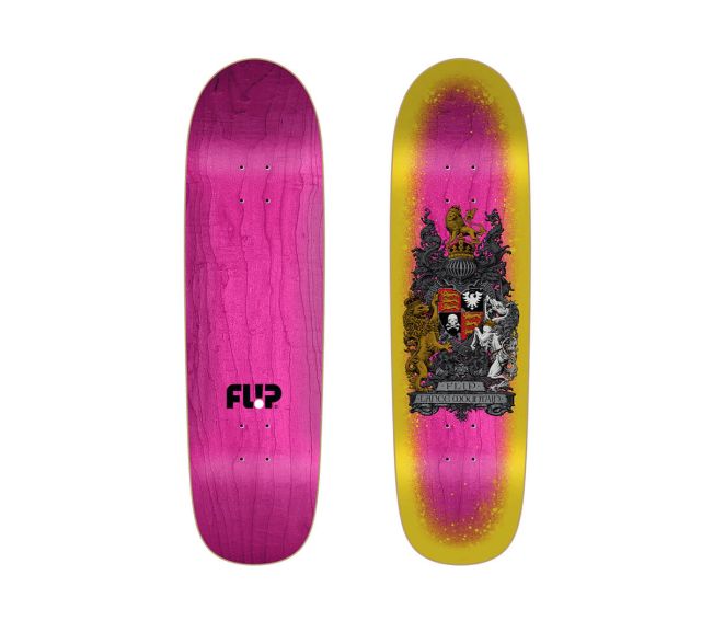 Flip - Mountain Spray Crest Pink Shaped Deck 8.75