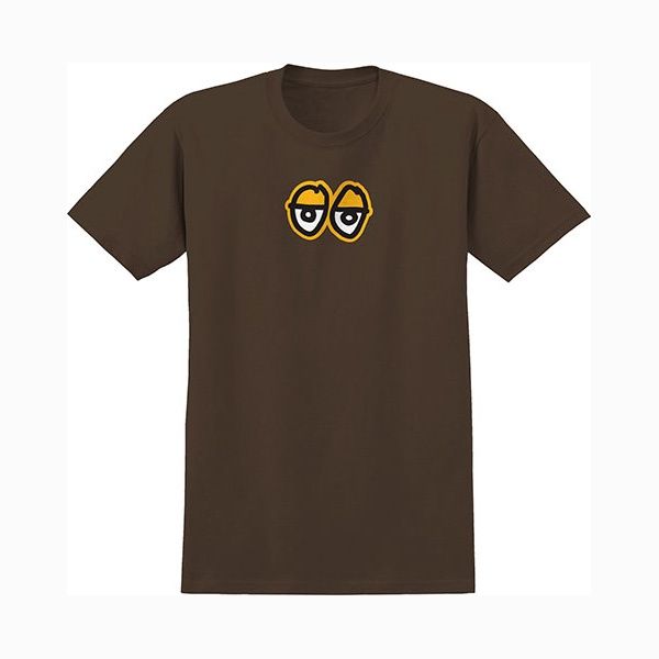 Krooked - Eyes Logo Chocolate/Gold