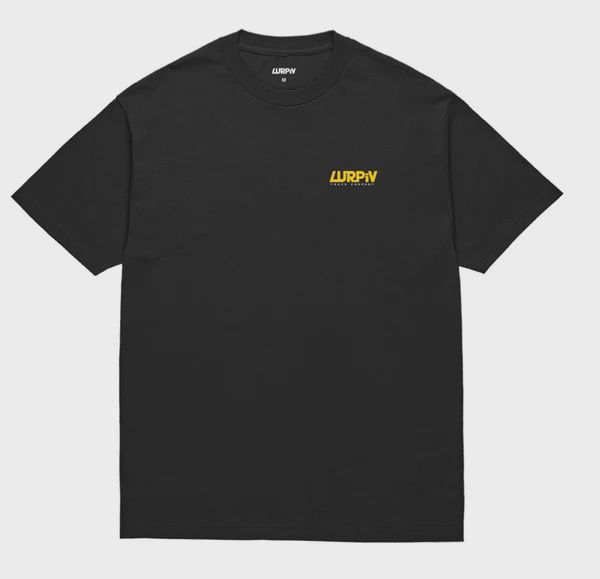 Lurpiv - Logo Tee Black - Medium