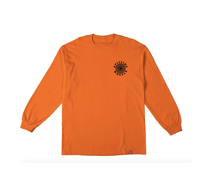 Spitfire - OG Classic Orange/Black/White Long Sleeve T
