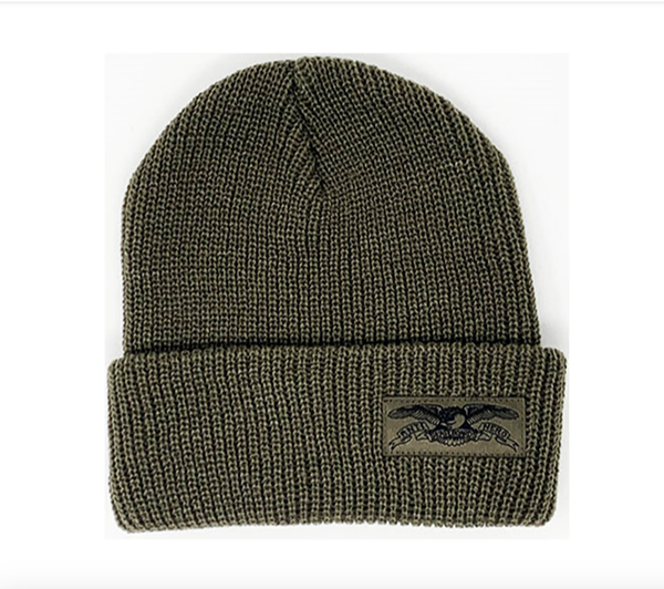Antihero - Stock Eagle Cuff Beanie - Olive