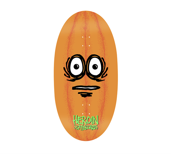 Heroin - Team Eggzilla 3 Shaped Deck 14"