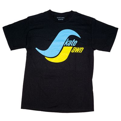 Skate Jawn - Wave Tee - Black