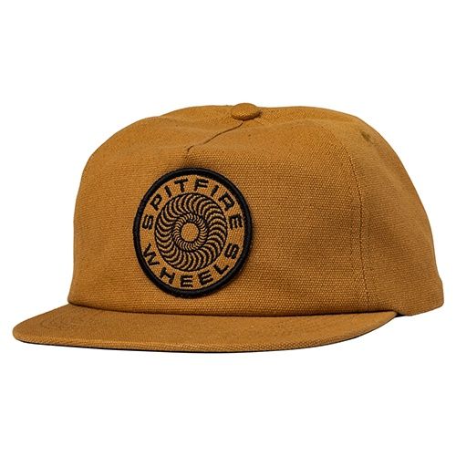 Spitfire - Classic 87' Swirl Patch Snapback Tan/Black