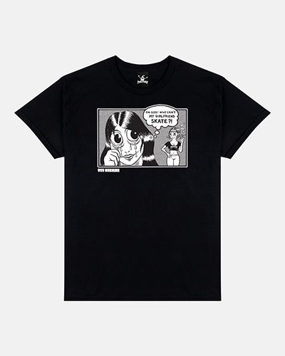 Thrasher X Toy Machine - Girlfriend Tee - Black