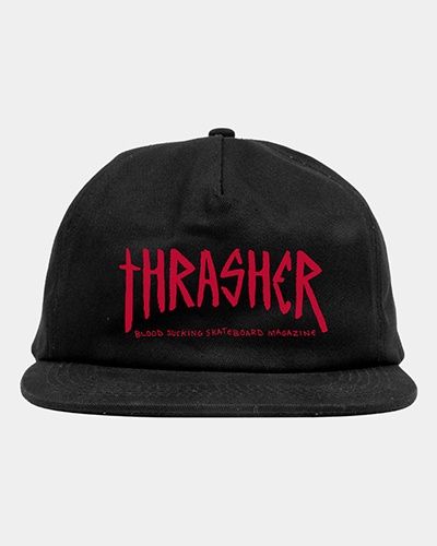 Thrasher X Toy Machine - Scratch Snapback - Black