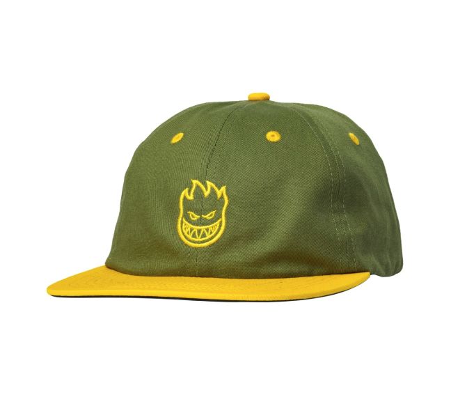 Spitfire - Lil Bighead Strapback Olive/Gold