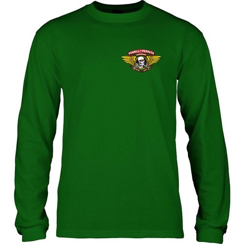 Powell Peralta - Winged Ripper L/S Forest Green - Large