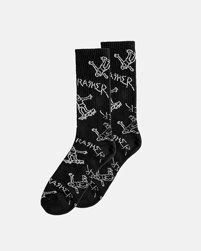 Thrasher - Gonz Socks - Black