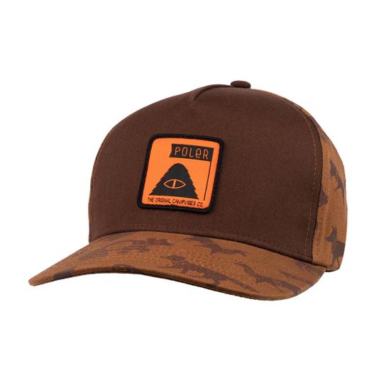 Poler - Print Patch Hat - Critter Brown
