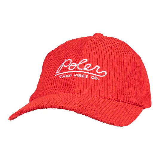 Poler - Cord Dad Hat - Red