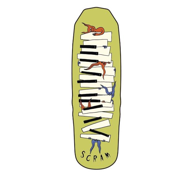 Scram - Logan Synth Goblin Shaped Deck 9.5