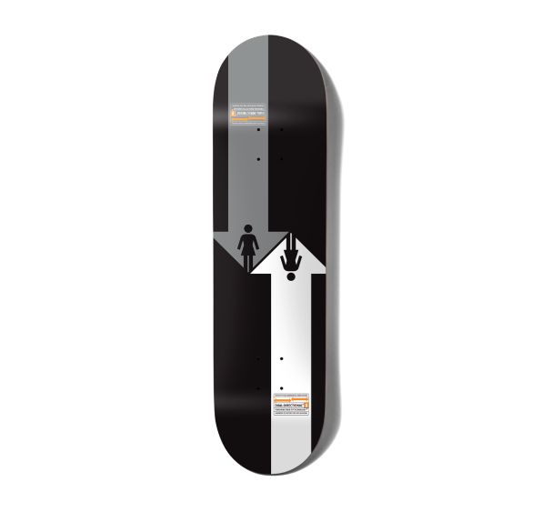 Girl - McCrank OG Black &amp; White Twin Tail 8.5