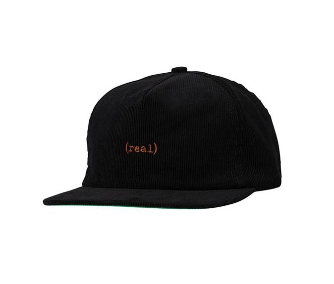 Real - Lower Snapback Black/Rust