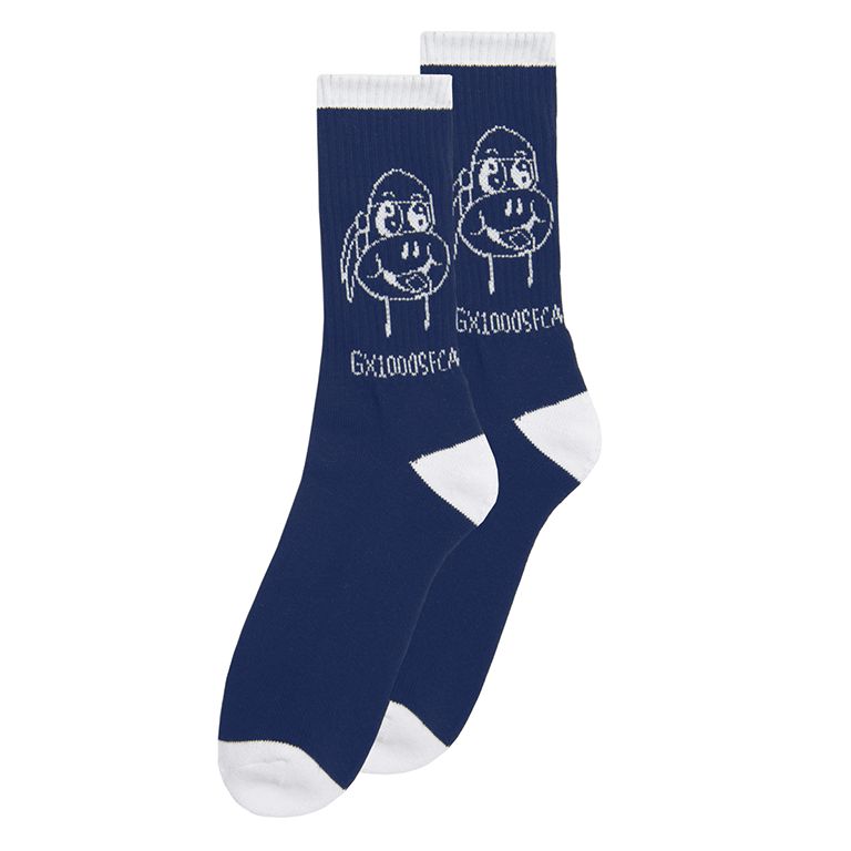 GX1000 - Acid Socks - Navy