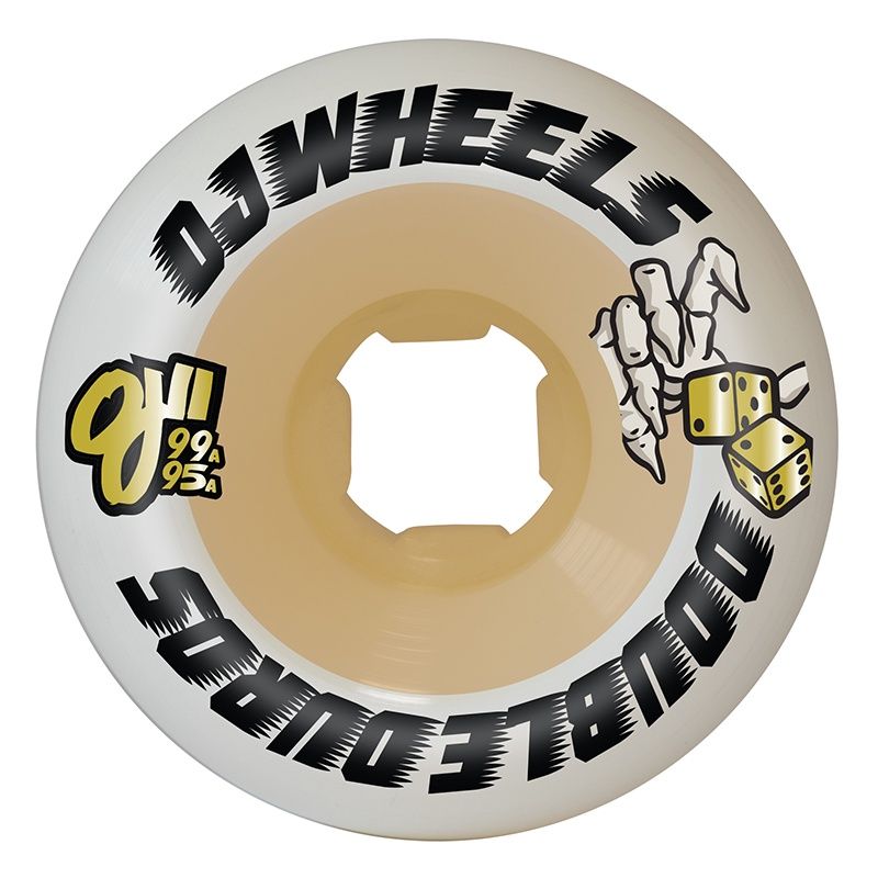 OJ - Double Duro White Gum Mini Combo 99a/95a - 58mm