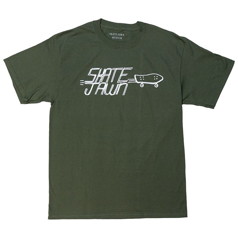 Skate Jawn - Cruiser Tee - Olive