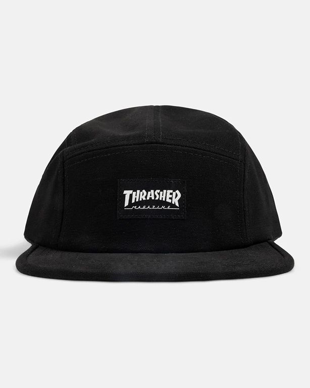Thrasher - Mag Logo 5 Panel Hat Black