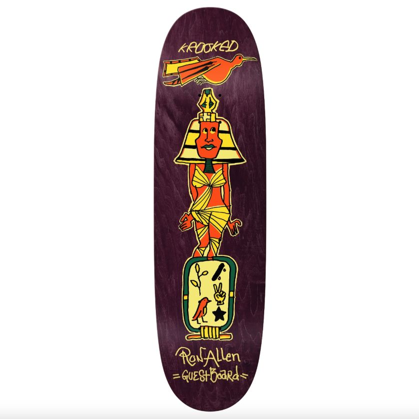 Krooked - Ron Allen Guest Deck Shaped 8.7