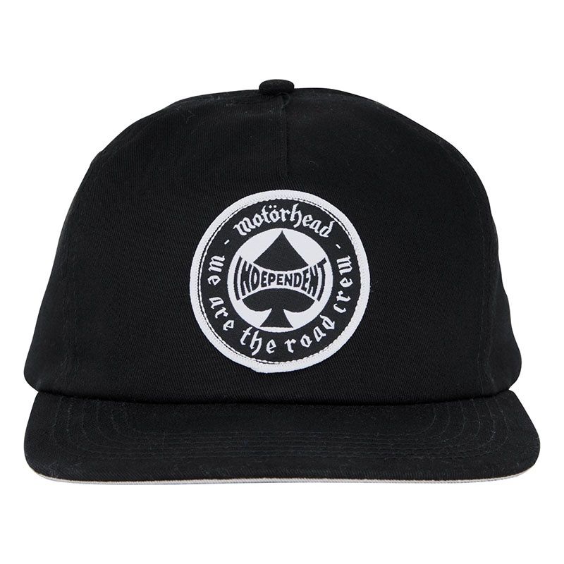 Independent - Motorhead Spade Snapback Unstructured Hat - Black