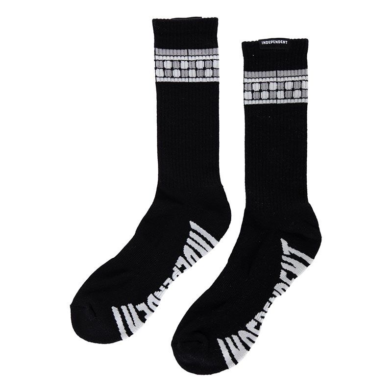 Independent - Tile Span Crew Socks - Black