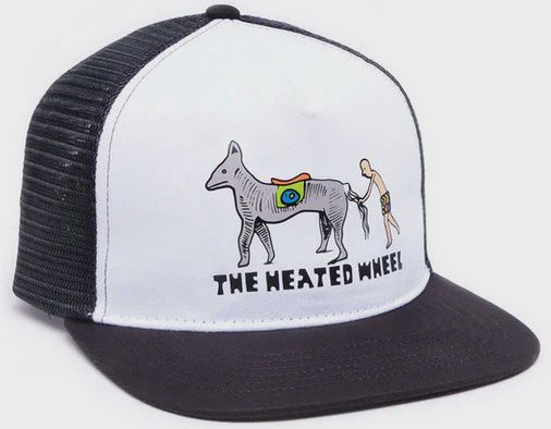 The Heated Wheel - Sire Snapback Hat | White