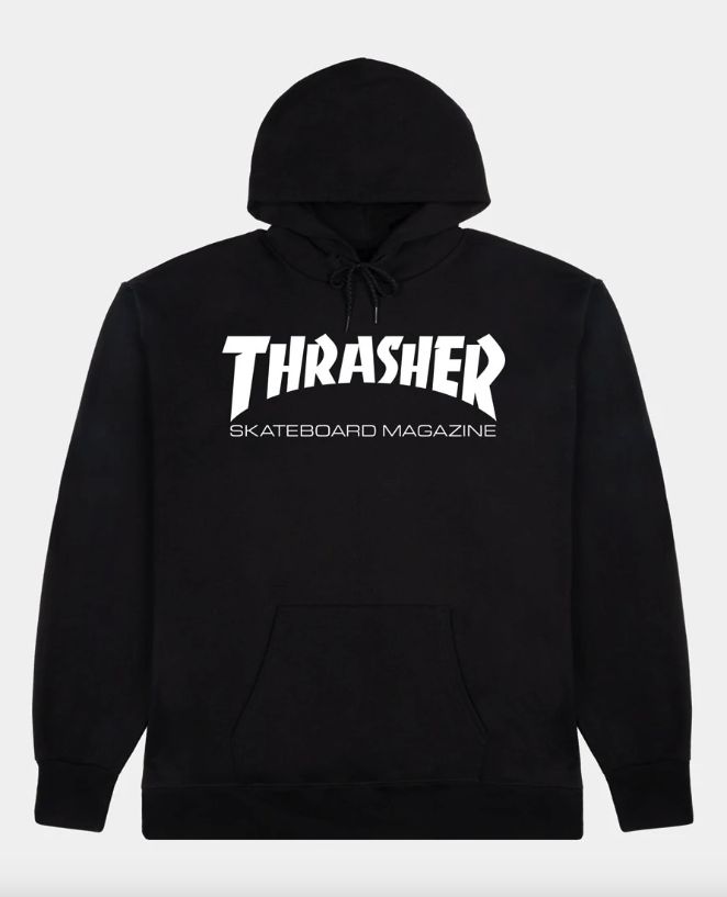 Thrasher - Skate Mag Logo Hoodie - Small/Black