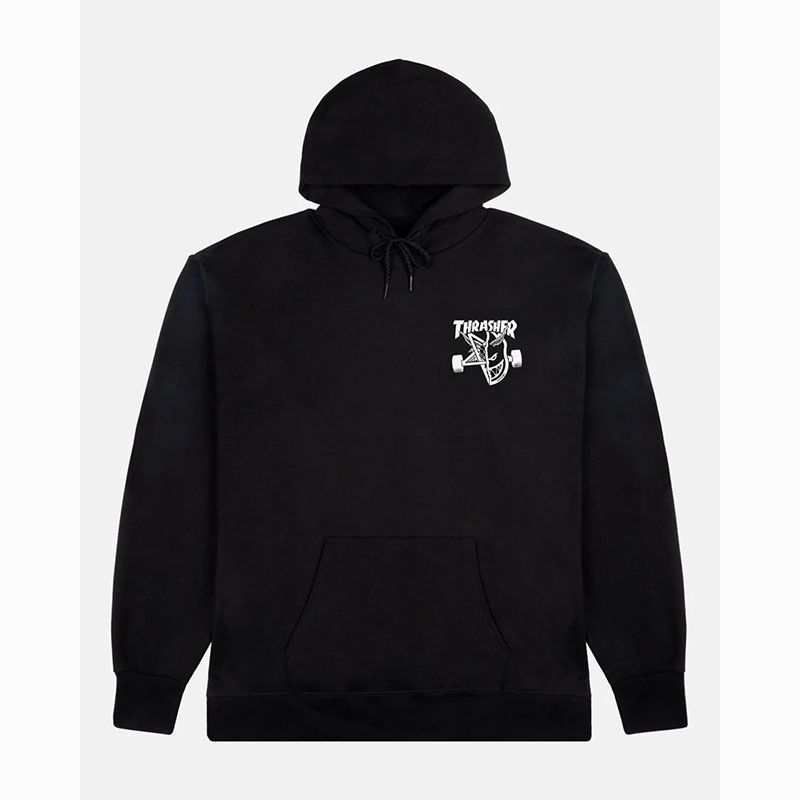Thrasher X Spitfire - Classic Swirl Hoodie - Black