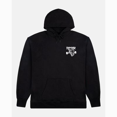 Thrasher X Spitfire - Classic Swirl Hoodie - Black