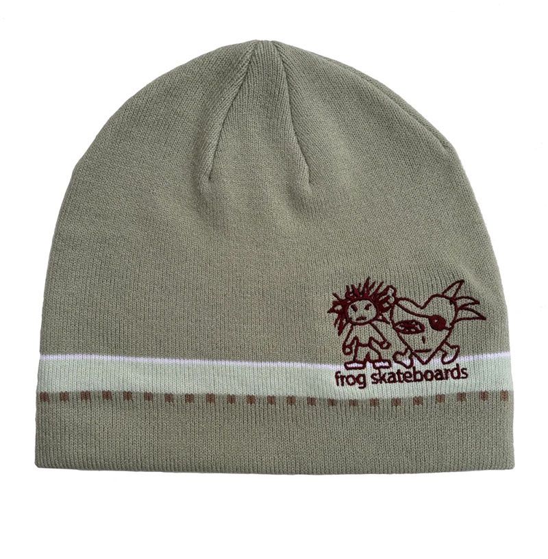 Frog - Pirate Beanie - Matcha
