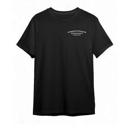 Commonwealth Pocket Script T-Shirt - Black