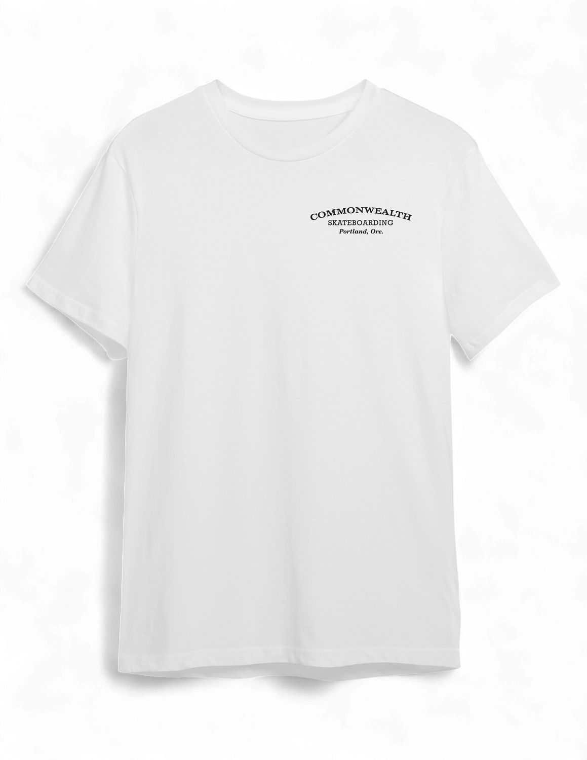 Commonwealth Pocket Script T-Shirt - White