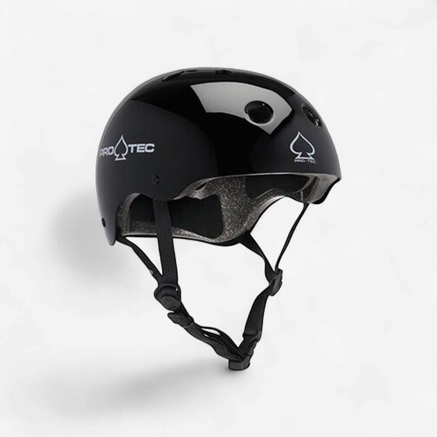 Pro-Tec Certified Classic Skate Helmet Gloss Black