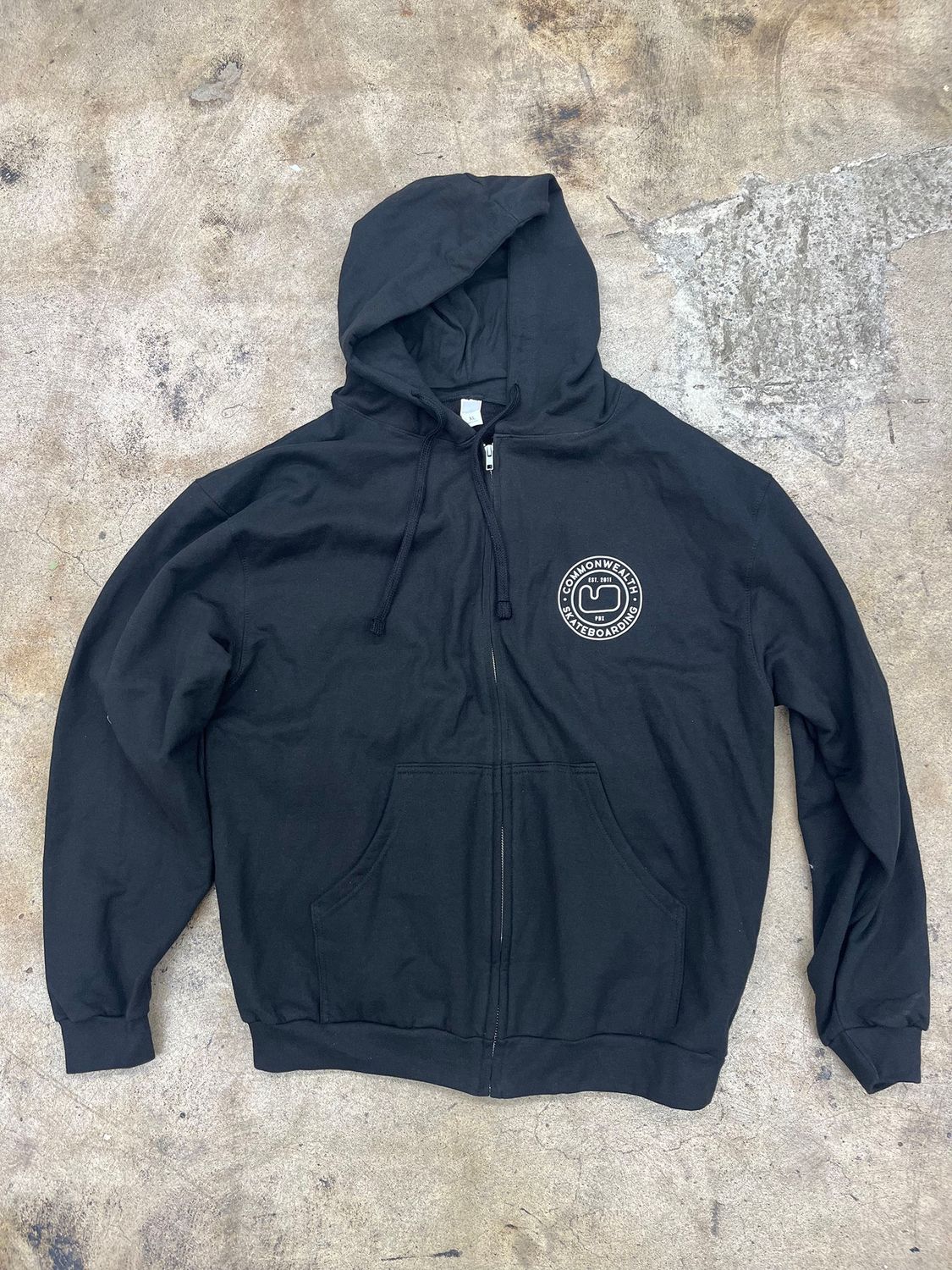 Commonwealth Park Logo Zip Up Hoodie